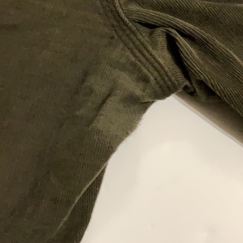 MADEWELL Olive Green Corduroy Skinny Pants Jeans Size 27 - Picture 10 of 10